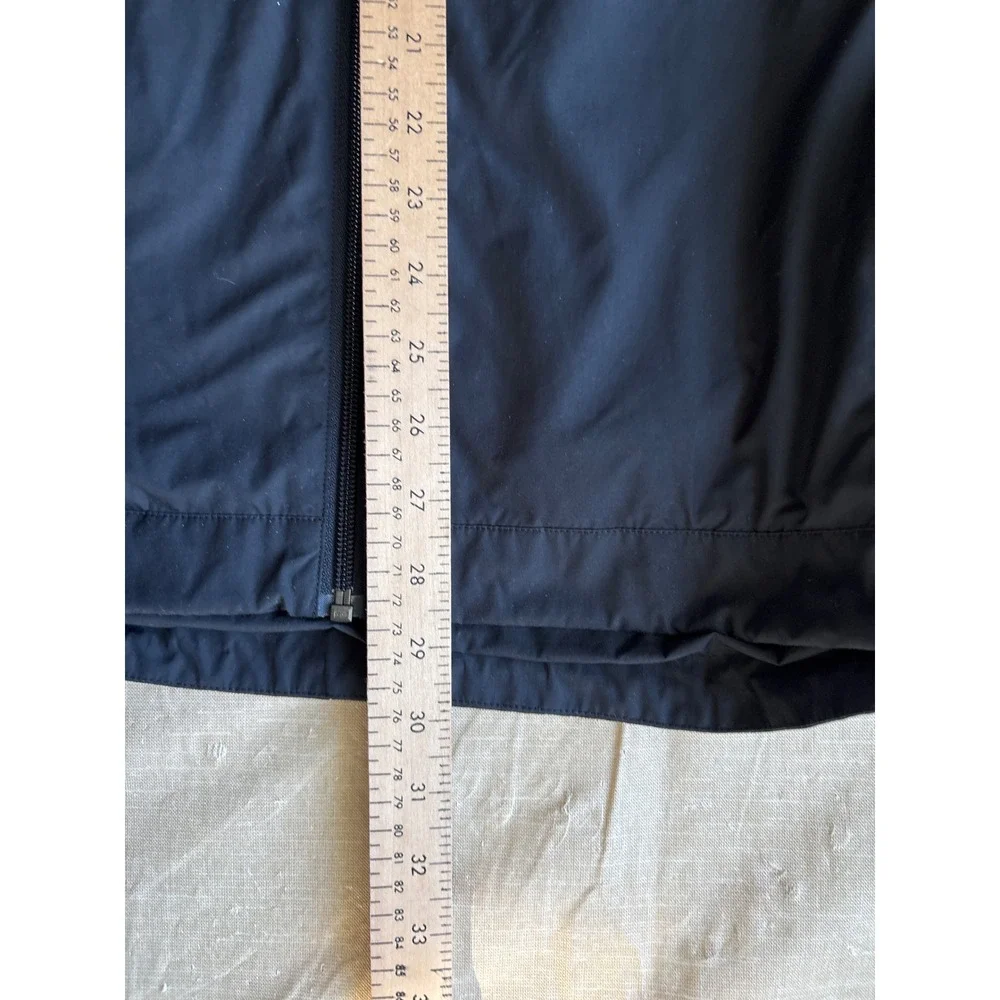 Ashworth Mens XL Black Water‎ Resistant Fleece Lined Golf Windbreaker Jacket